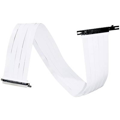 Lian Li Kabel Riser PCIe PCIe 1.0, PCIe 2.0, PCIe 3.0, PCIe 4.0 Gniazdo PCIe x16, Wtyczka PCIe x16 90 cm biały PW-PCIV-4