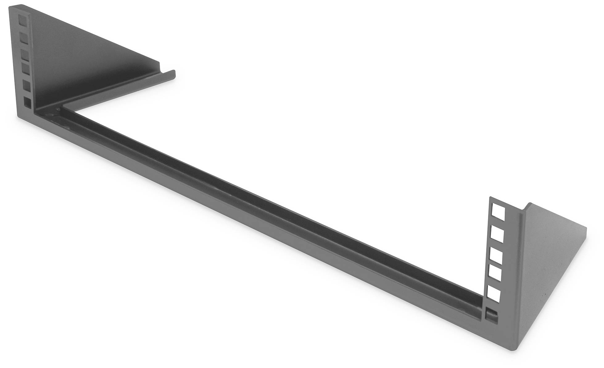 Настінне кріплення для обладнання Digitus DN-48003 19 дюймів 2U Підходить для стійки глибиною від 300 мм чорний (RAL 9005) 19 дюйм