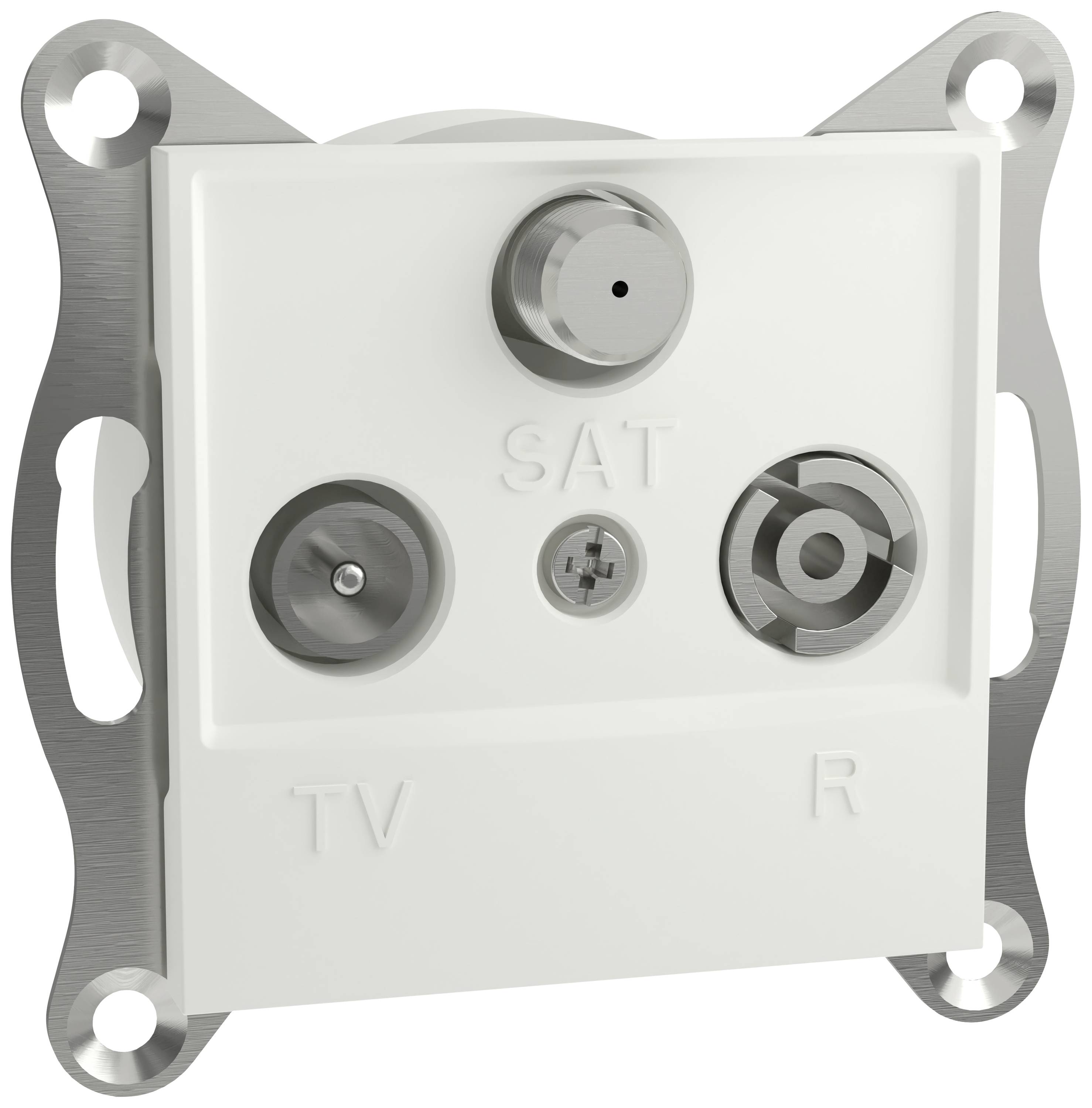 Schneider Electric TV, Radio, SAT розетка Asfora білий (RAL 9003) EPH3570121D 1 шт.