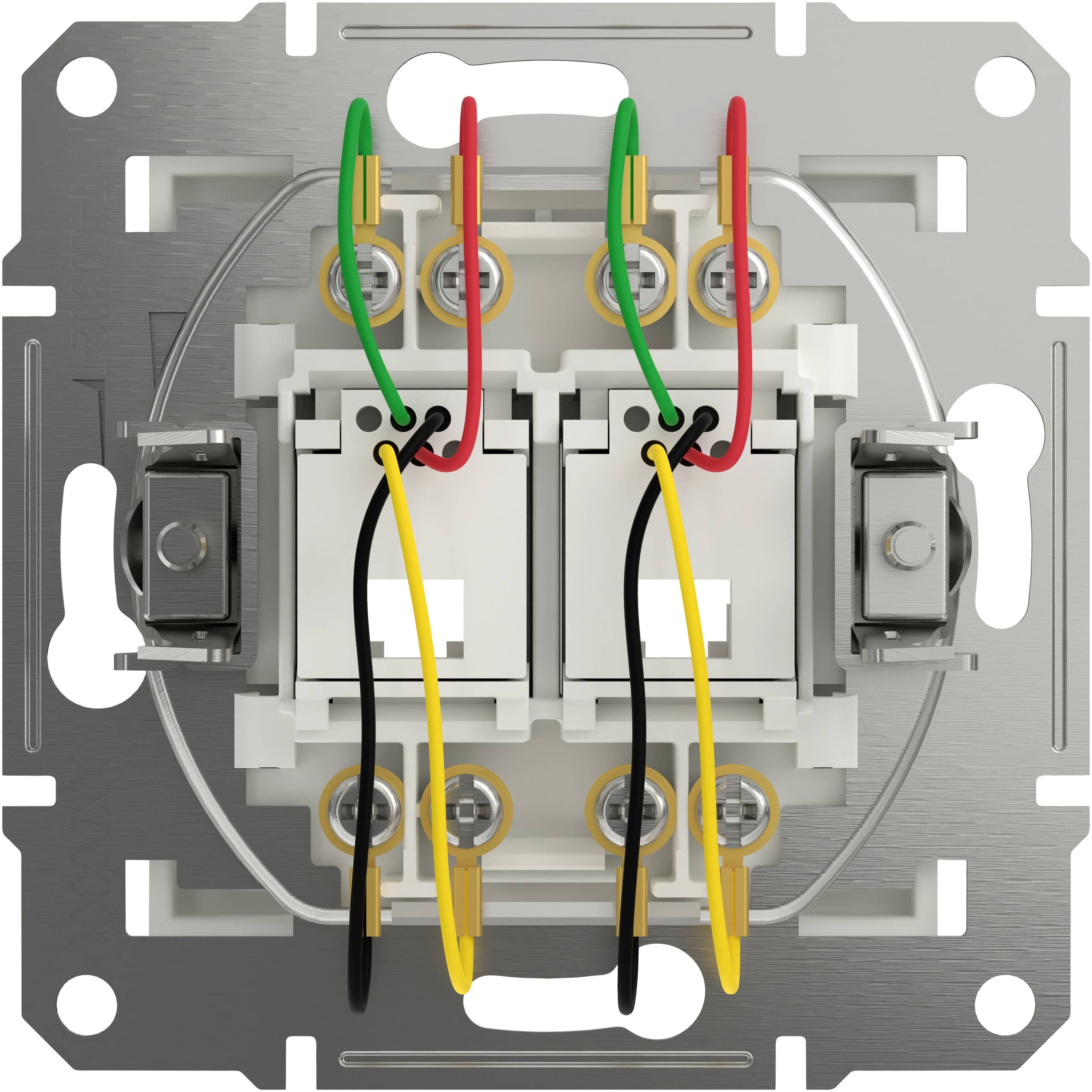 Телефонна розетка Schneider Electric RJ11, Asfora, білий колір (RAL 9003), EPH4270121D, 1 шт.