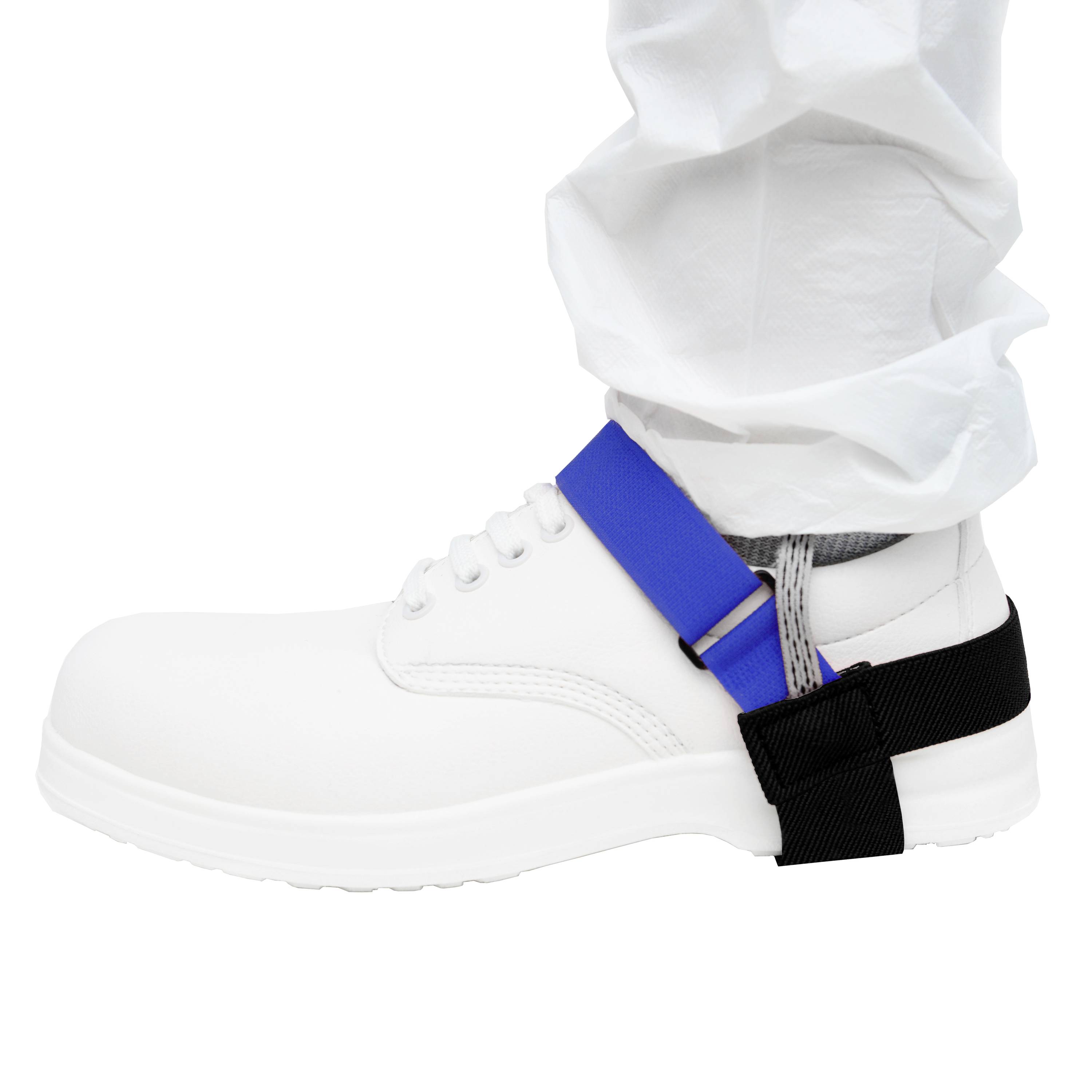 Антистатичний фіксатор для п'ят ESD, 1 шт., синій, 068-0005