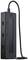 Czarny hub USB-C z trzema portami USB-C, jednym portem USB-A oraz gniazdem karty SD.