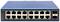 Przemysłowy przełącznik sieciowy z 16 portami Ethernet i 2 portami SFP do połączeń światłowodowych. Przeznaczony do pracy w trudnych warunkach środowiskowych.