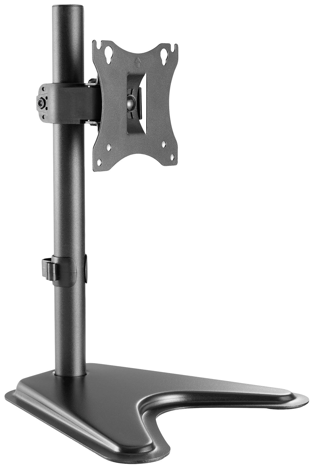 Кріплення для монітора Manhattan, настільне 462037 1 дисплей 43,2 см (17 дюймів) - 68,6 см (27 дюймів), чорний Поворотний, поворот