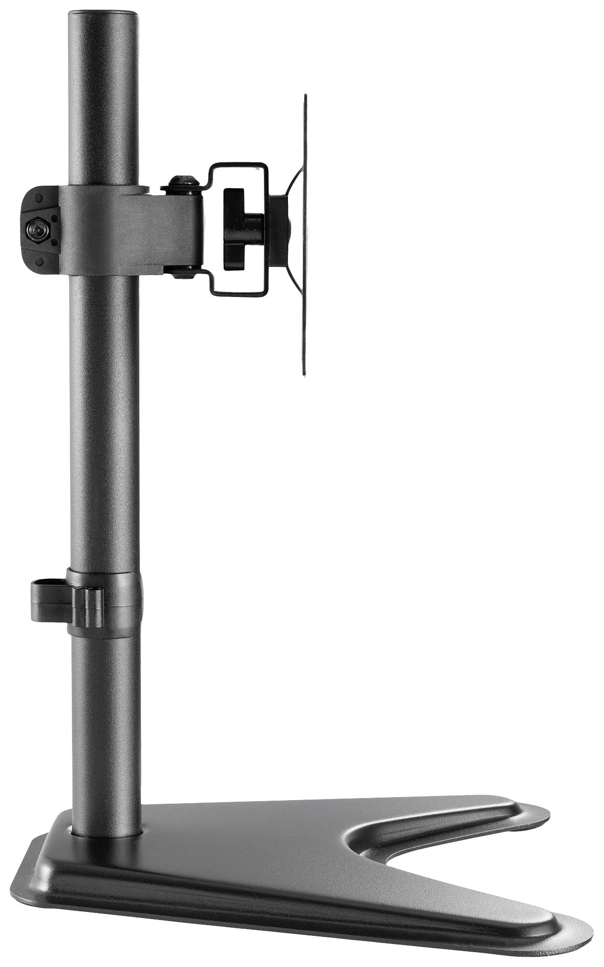 Кріплення для монітора Manhattan, настільне 462037 1 дисплей 43,2 см (17 дюймів) - 68,6 см (27 дюймів), чорний Поворотний, поворот