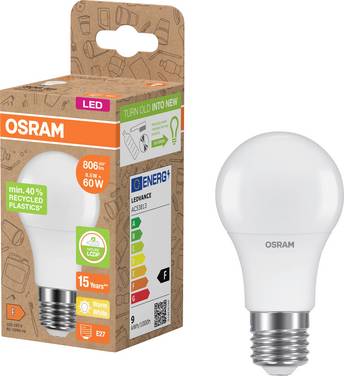 Żarówka LED OSRAM HOMELIGHTING 4058075831803 E-27 8.5 W = 60 W 806 lm ciepła biel 1 szt.