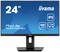 24-calowy monitor iiyama z technologią IPS, model ProLite XUB2492HSU, o częstotliwości odświeżania 100 Hz.