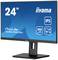 Monitor komputerowy marki iiyama, model ProLite XUB2492HSU, 24 cale, z technologią IPS i częstotliwością odświeżania 100 Hz.