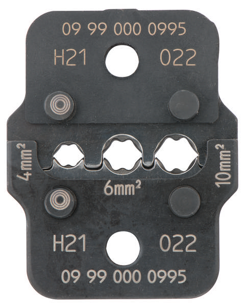 HARTING 09 99 000 0995 09990000995 Wkładka do zaciskarki złącza Kompatybilność Harting 4 do 10 mm²