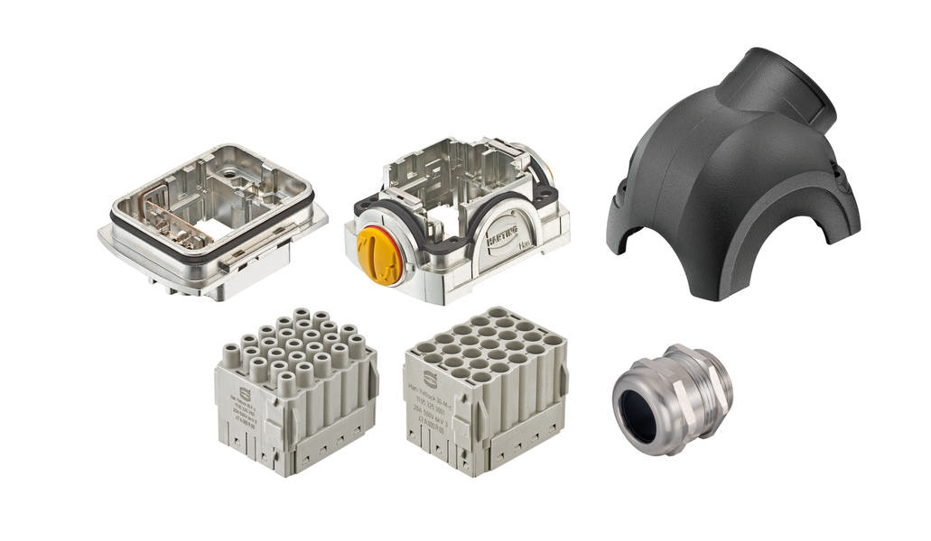 HARTING 10223000003 Zestaw złączy męskich Łączna ilość styków: 25 1 szt.