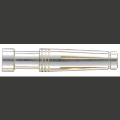Metalowy cylinder o lustrzanie gładkiej powierzchni z rowkami, przypominający teleskop lub precyzyjny instrument.