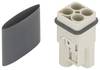 HARTING 09120033052 Wstawka pinowa męska Han® Q 3 + PE zaciskane 1 szt.