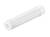 Biały, cylindryczny adapter rurowy o gładkiej powierzchni leży na jasnym podłożu, lekko ułożony skośnie.