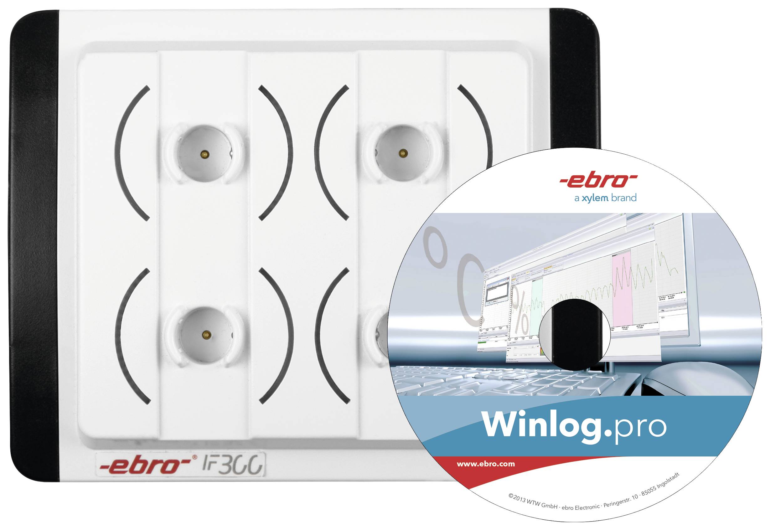 Температурний реєстратор ebro 1250-6100-DakkS від -30 до +140 °C