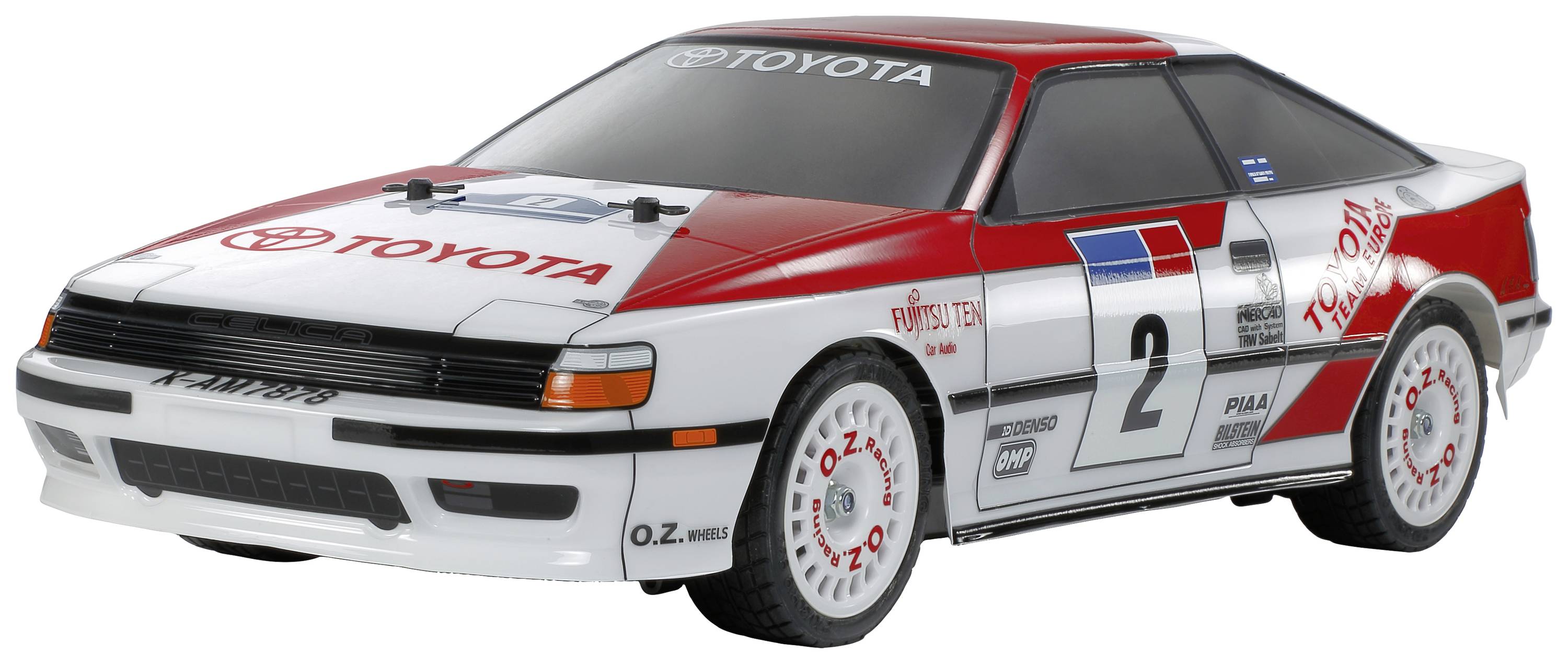 Модель автомобіля Tamiya Toyota Celica GT-Four на радіокеруванні, 1:10, зроби сам