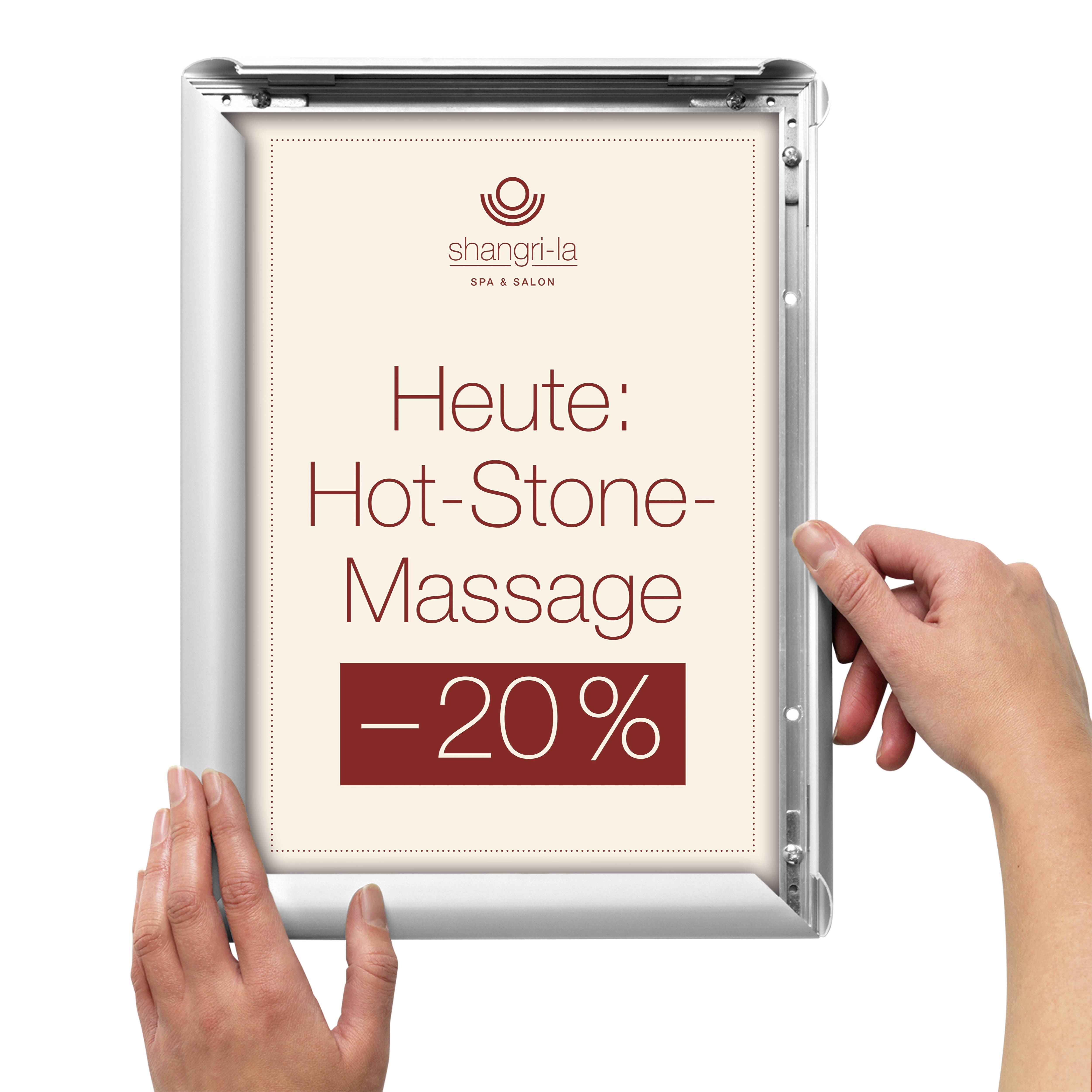 Складана рамка Deflecto SFA4S срібляста DIN A4 1 шт. (Ш x В x Г) 240 x 325 x 15 мм