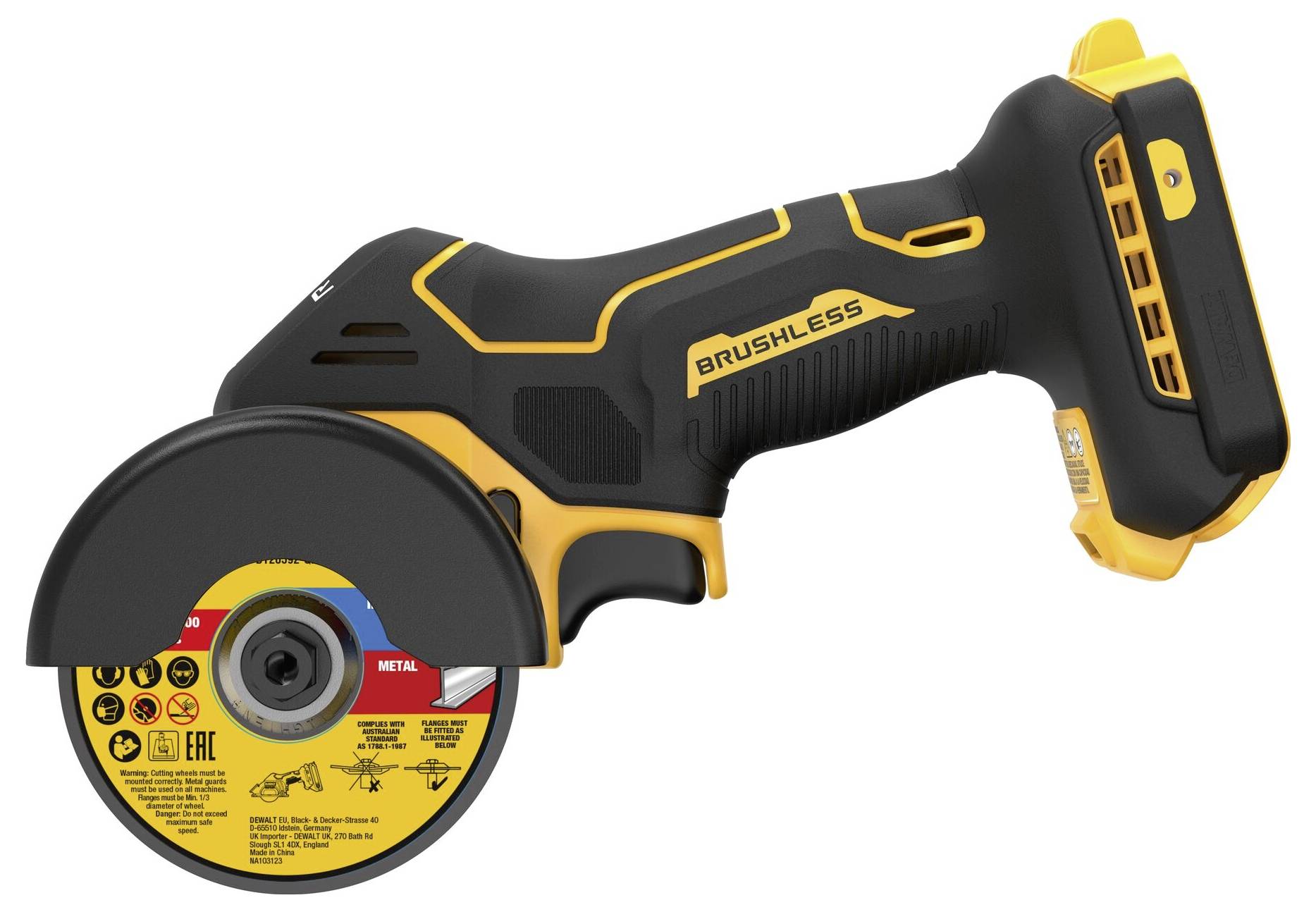 DEWALT DCS438N Акумуляторний універсальний різак