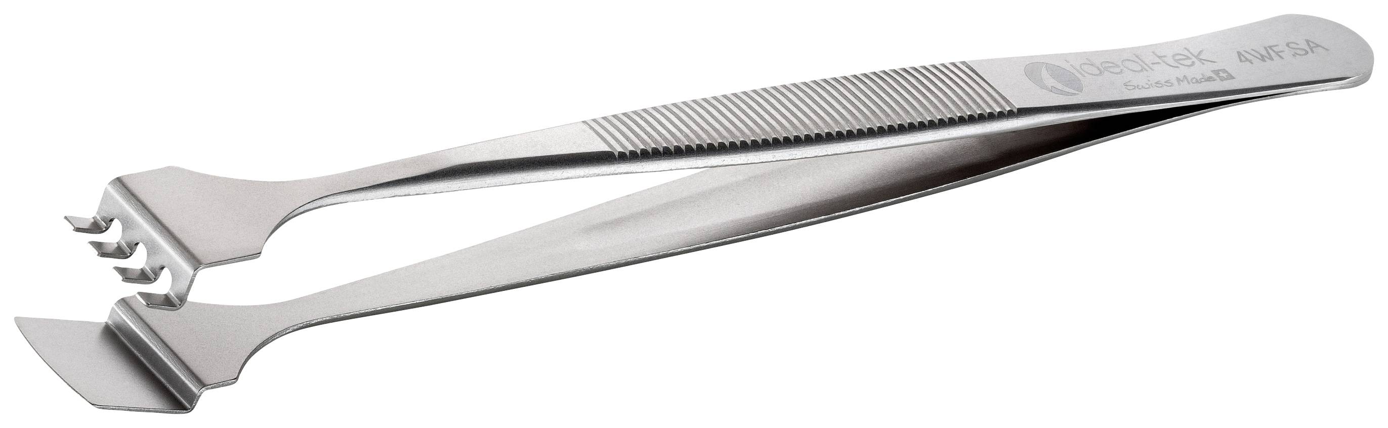 Пінцет вафельний Ideal Tek 4WF.SA.1.IT 125 мм
