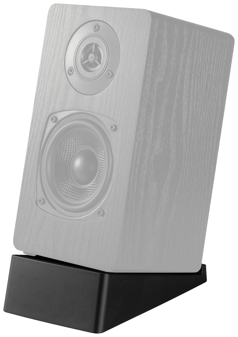 My Wall HS32-2L похильна підставка для колонки чорного кольору, 2 шт.