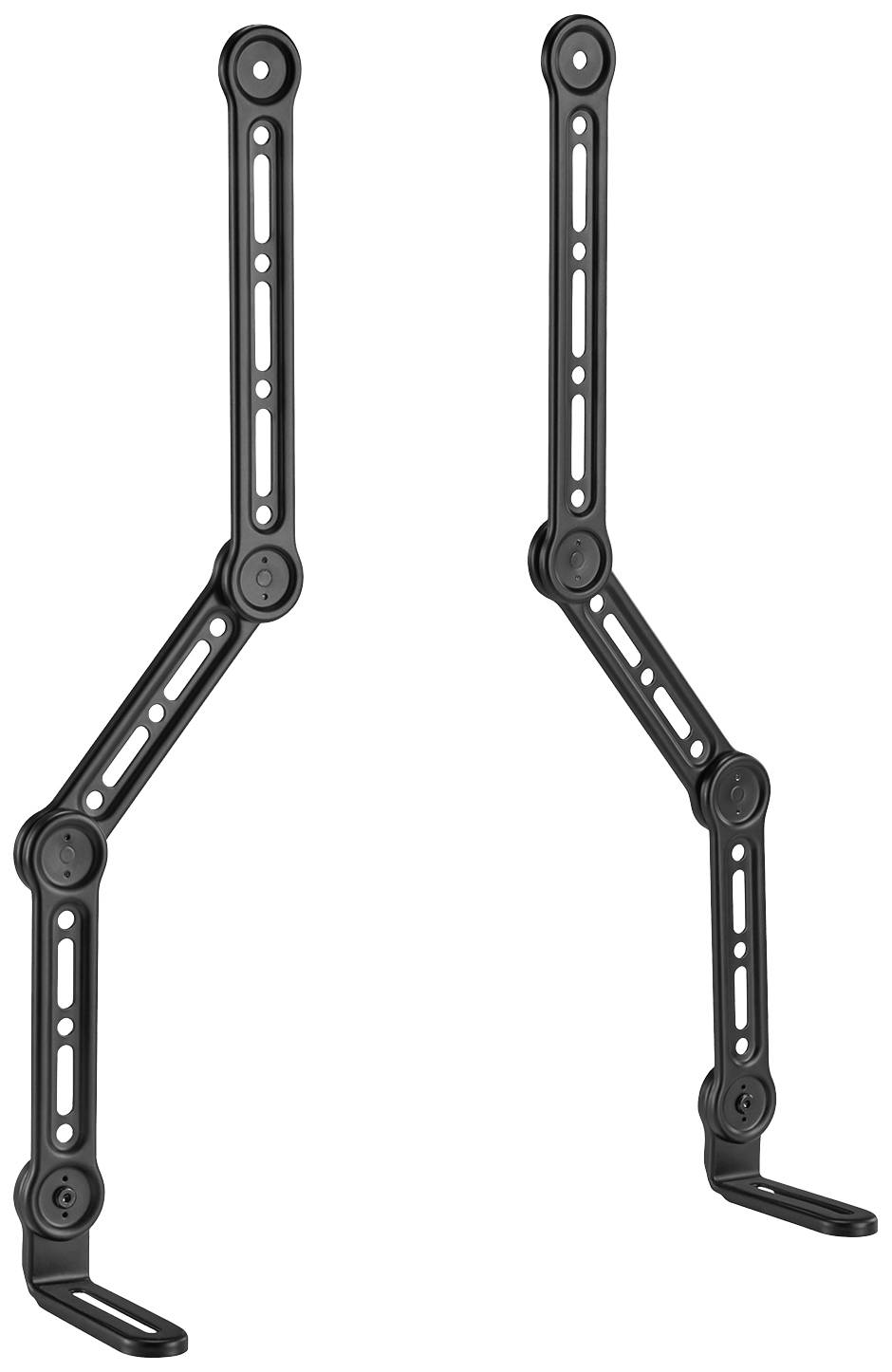 Кріплення для саундбара My Wall HZ32-2L HZ32-2L, похиле, портативне, 15 кг, чорне, 1 шт.