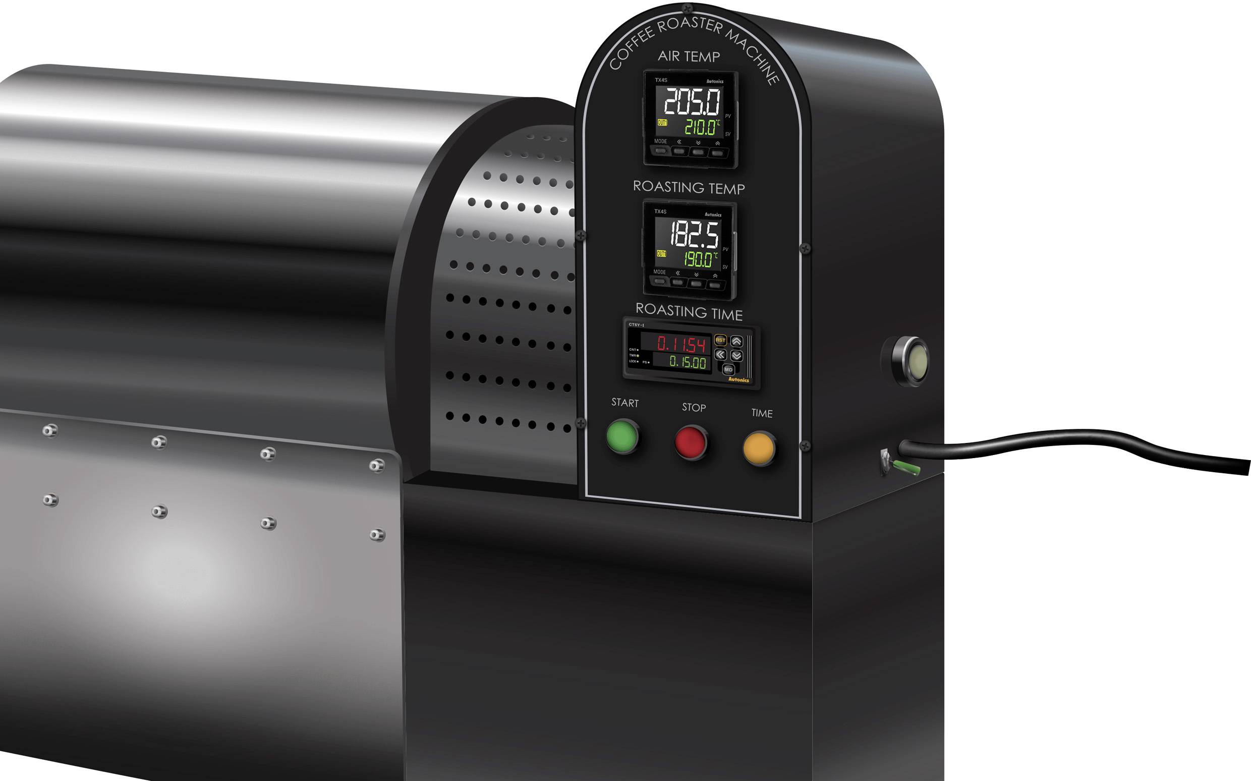 Термостат TRU COMPONENTS TX4S-14R K, J, T, R, S, L -199,9 до 999,9 °C 3 A реле (Д x Ш x В) 51 x 48 x 48 мм