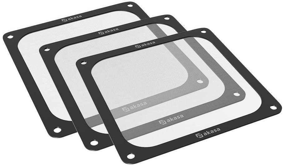 Кришка вентилятора з ПК-фільтром Akasa GRM14-M01-BKT3