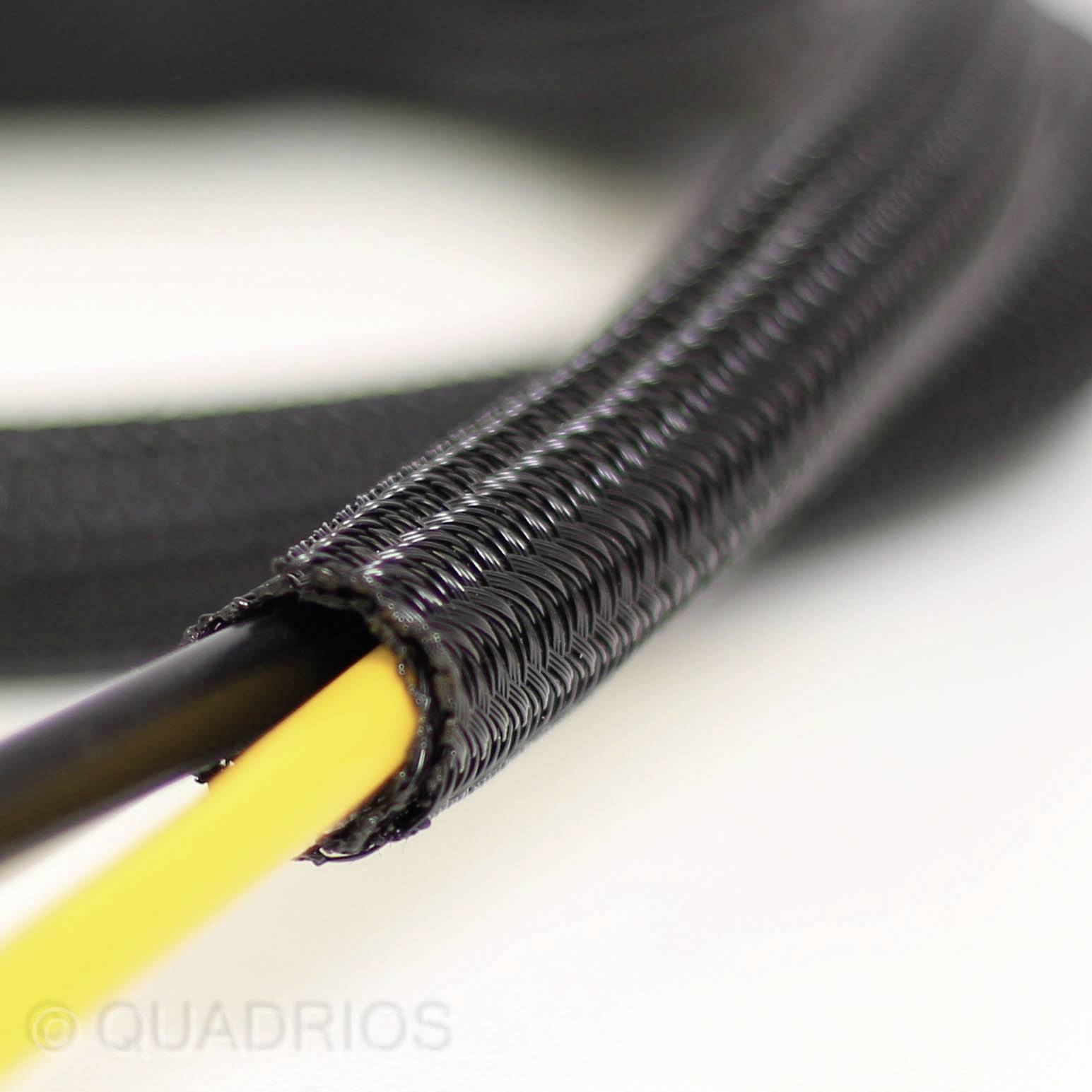 Quadrios 23CA248 23CA248 Армований шланг чорний поліестер 38-39 мм Продукція в погонних метрах