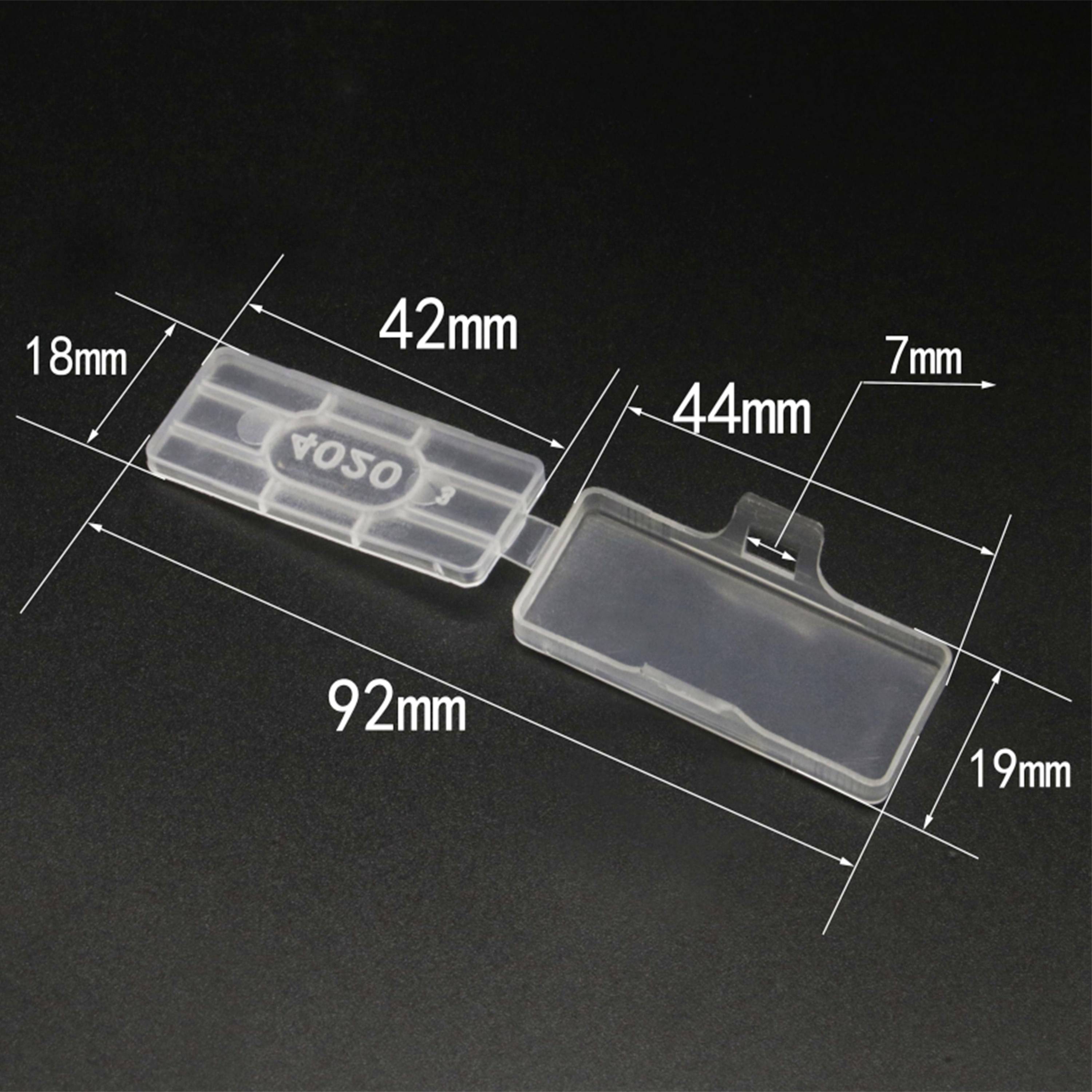 Тримач етикетки Quadrios 23CA253 23CA253, кріплення: кабельна стяжка, 18 x 42 мм, 50 шт.