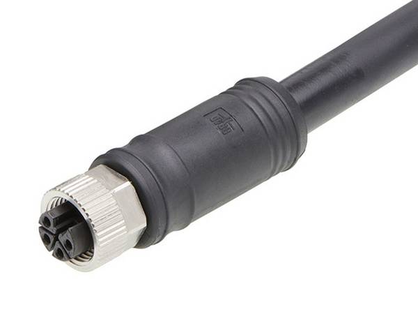 Molex 1205000331 Złącze konfekcjonowane czujnika/aktuatora M12 złącze żeńskie proste 5 m Ilość pinów: 4 1 szt. torba