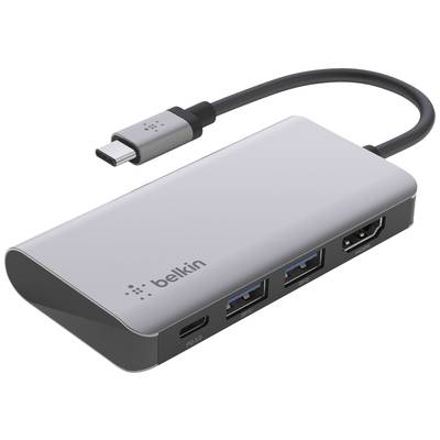 Stacja dokująca USB-C® Belkin AVC006btSGY zasilanie USB-C®-0