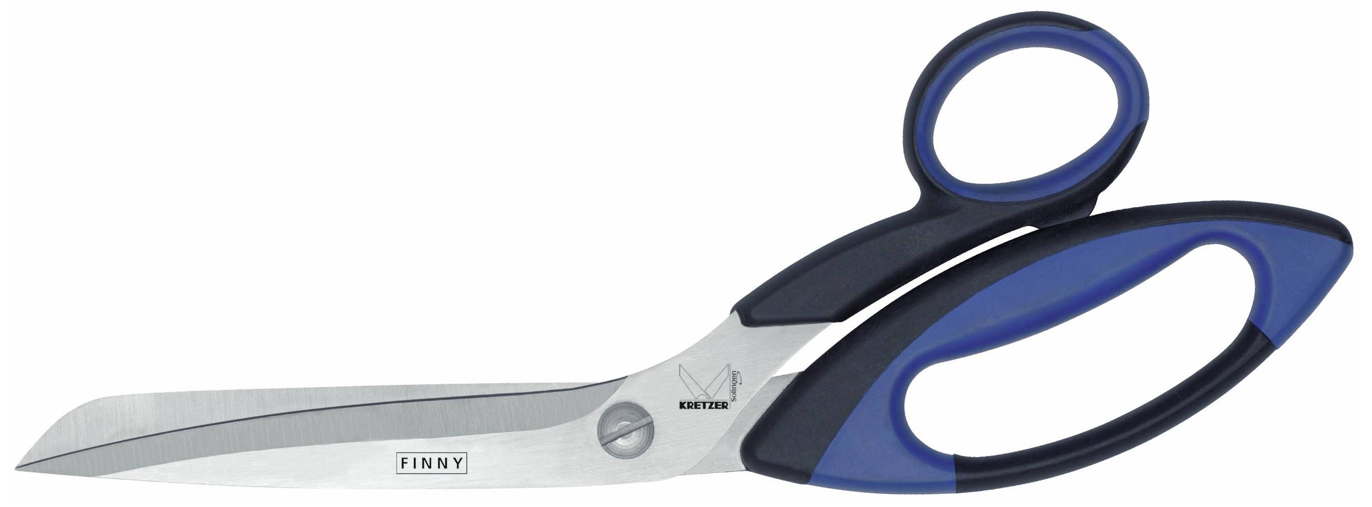 Універсальний виріб Kretzer 74530 Ножиці для тканини 12 см чорно-сині
