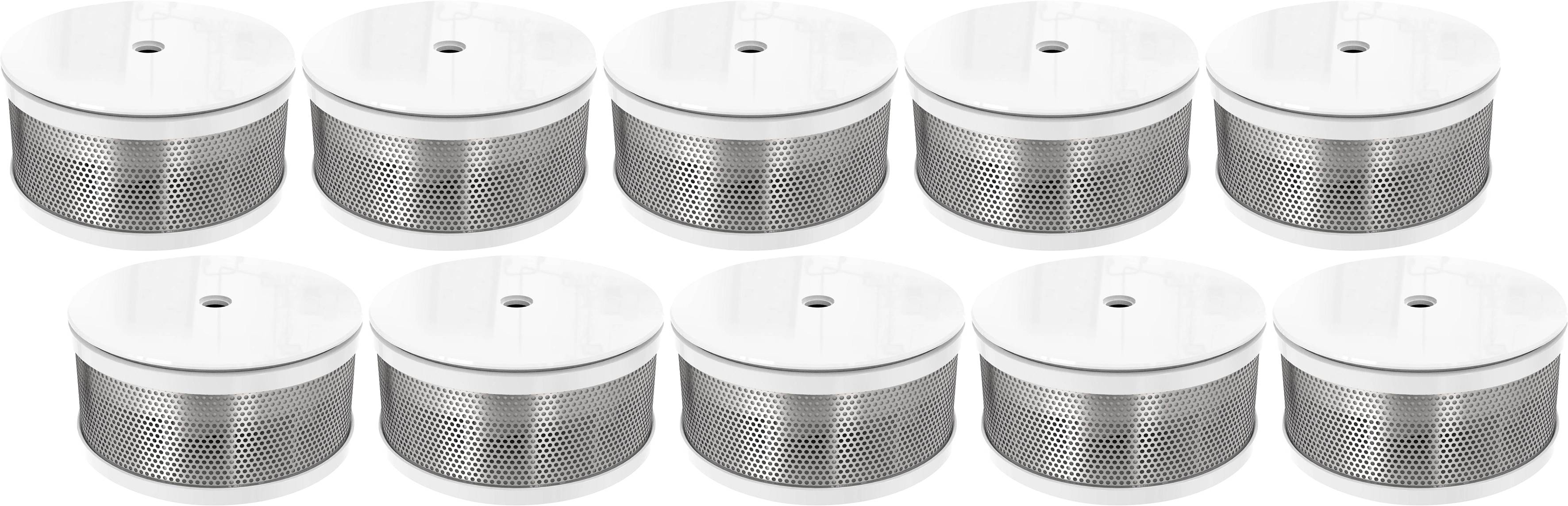 Міні-детектор диму Cordes Haussicherheit CC-7 з батарейкою, термін служби якої 10 років (Ø x В) 70 мм x 35 мм