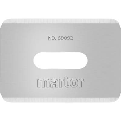 Szara klinga z owalnym otworem pośrodku. Na górze napis 'NO. 60092', na dole 'martor'.