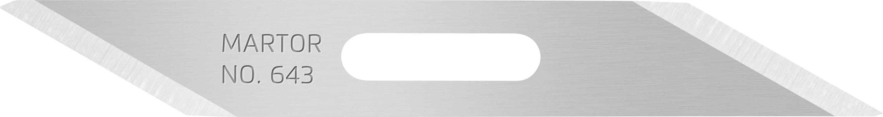 Запасне лезо МАЛЕНЬКЕ спеціальне лезо 643 MARTOR 643.50 10 шт. MARTOR 643.50 10 шт.