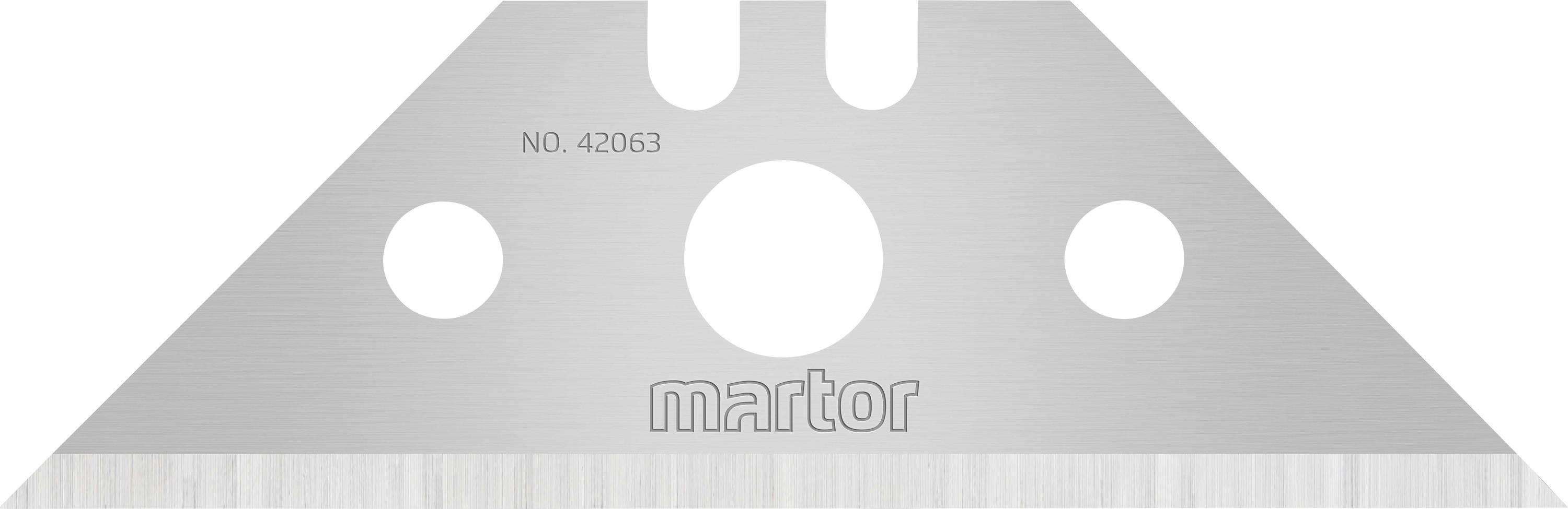 Сменное лезвие Лезвие трапециевидное 42063 MARTOR 42063.70 10 шт.