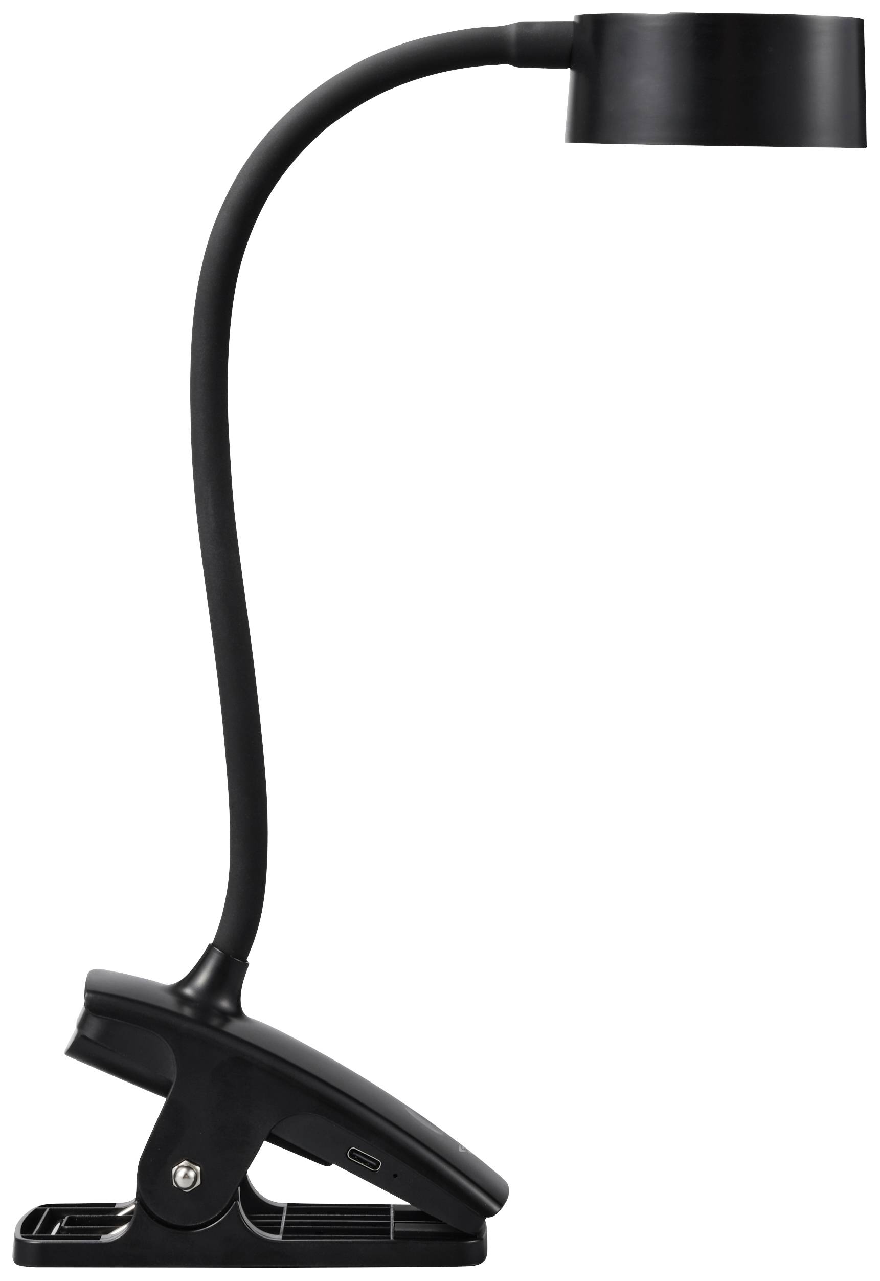 Світлодіодний світильник Renkforce RF-6053266 із затискачем, постійно вбудований, 2 Вт, чорний, 300 лм