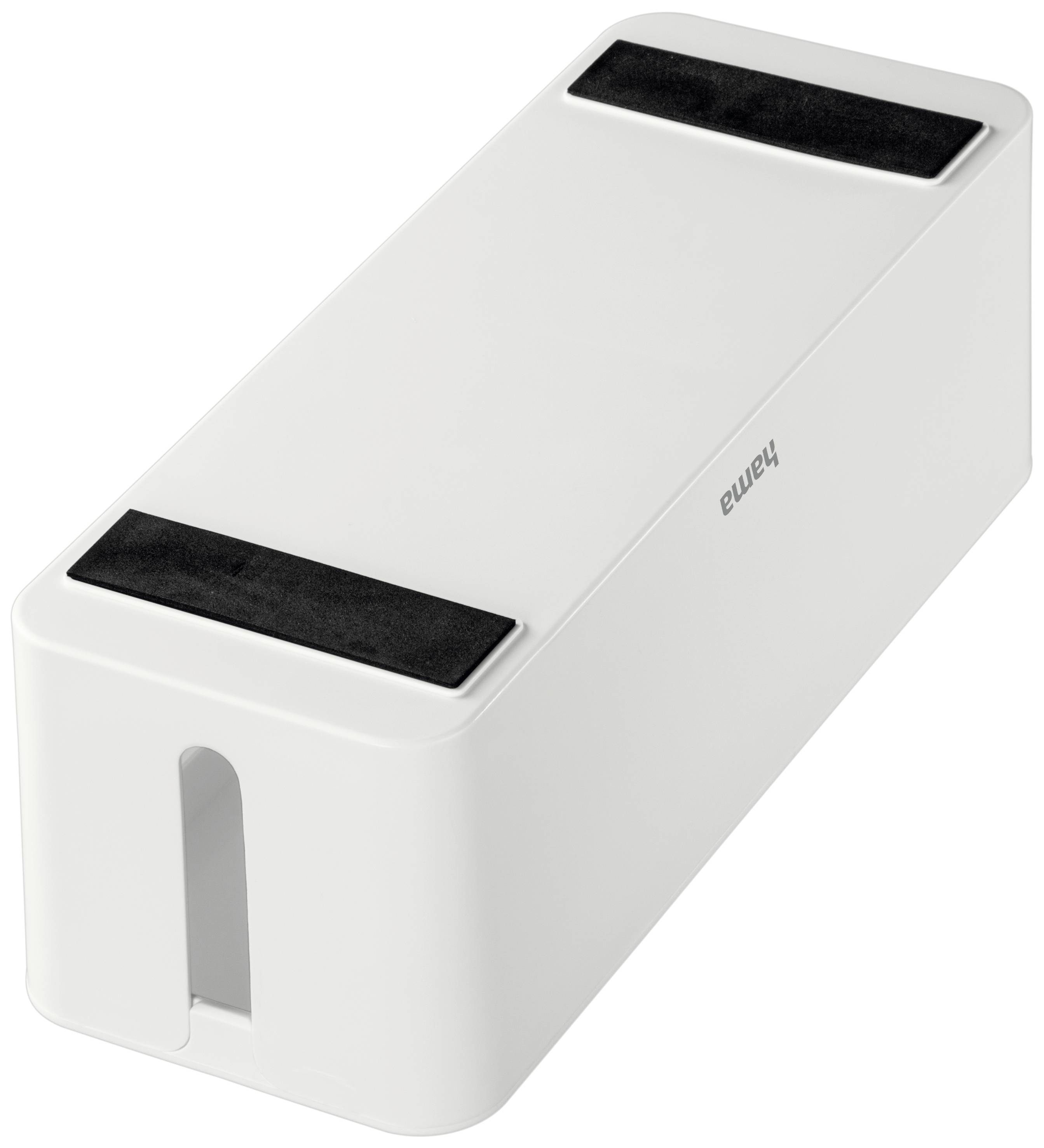 Кабельний бокс Hama, пластиковий, білий, жорсткий (Д x Ш x В) 40 x 15,6 x 13 см 1 шт. 00221011