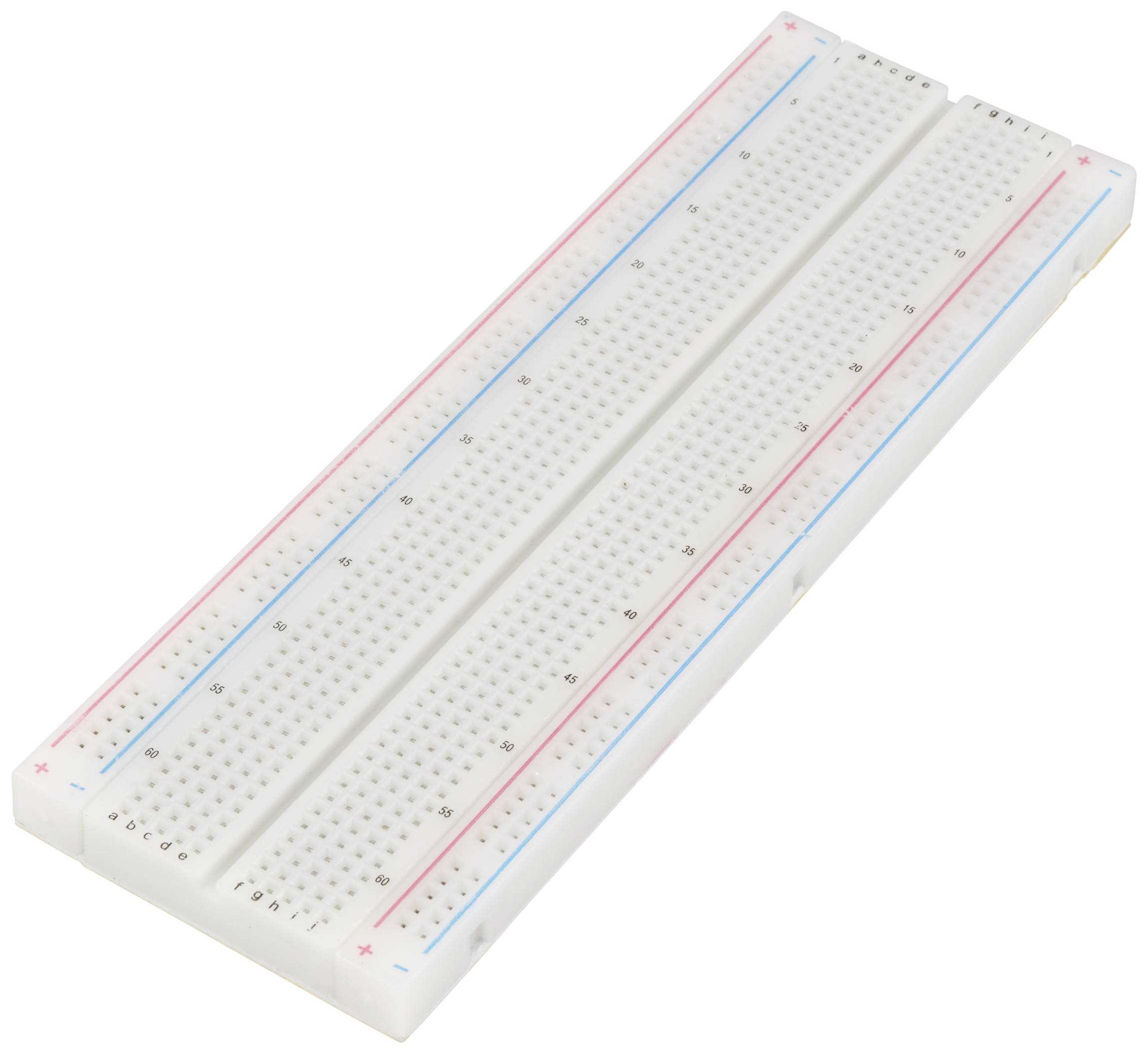 trucomponents TRU COMPONENTS Breadboard Anti-slip Totaal aantal polen 830 (l x b x h) 165.1 x 54.6 x 10 mm 1 stuk(s)
