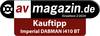 Wyróżnienie 'Kauftipp' od avmagazin.de dla Imperial DABMAN i410 BT, rok referencyjny 2/2024, test jednostkowy.