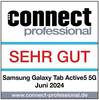 Bardzo dobra ocena 'Sehr gut' dla Samsung Galaxy Tab Active5 5G, czerwiec 2024, od Connect Professional.