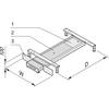 nVent SCHROFF 23130345 Zabezpieczenie przed przewróceniem (S x W x G) 600 x 100 x 900 mm 1 szt.