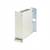 Metalowa obudowa w kształcie prostokąta, z kratką wentylacyjną na górze i mocowaniem z tyłu, prawdopodobnie przeznaczona dla komponentów elektronicznych.