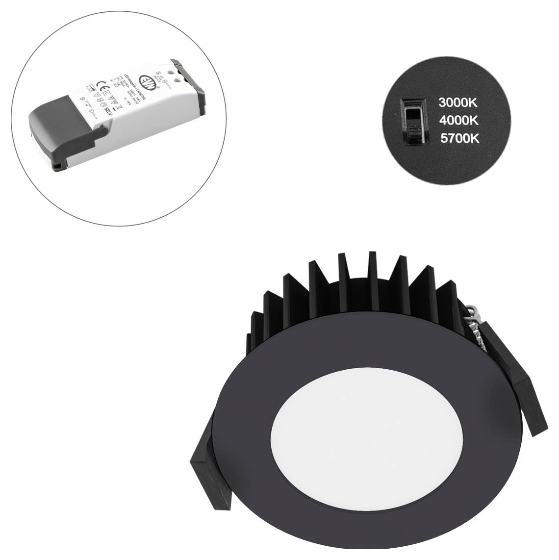 Reflektor sufitowy LED EVN L54N101625 L54N101625-1
