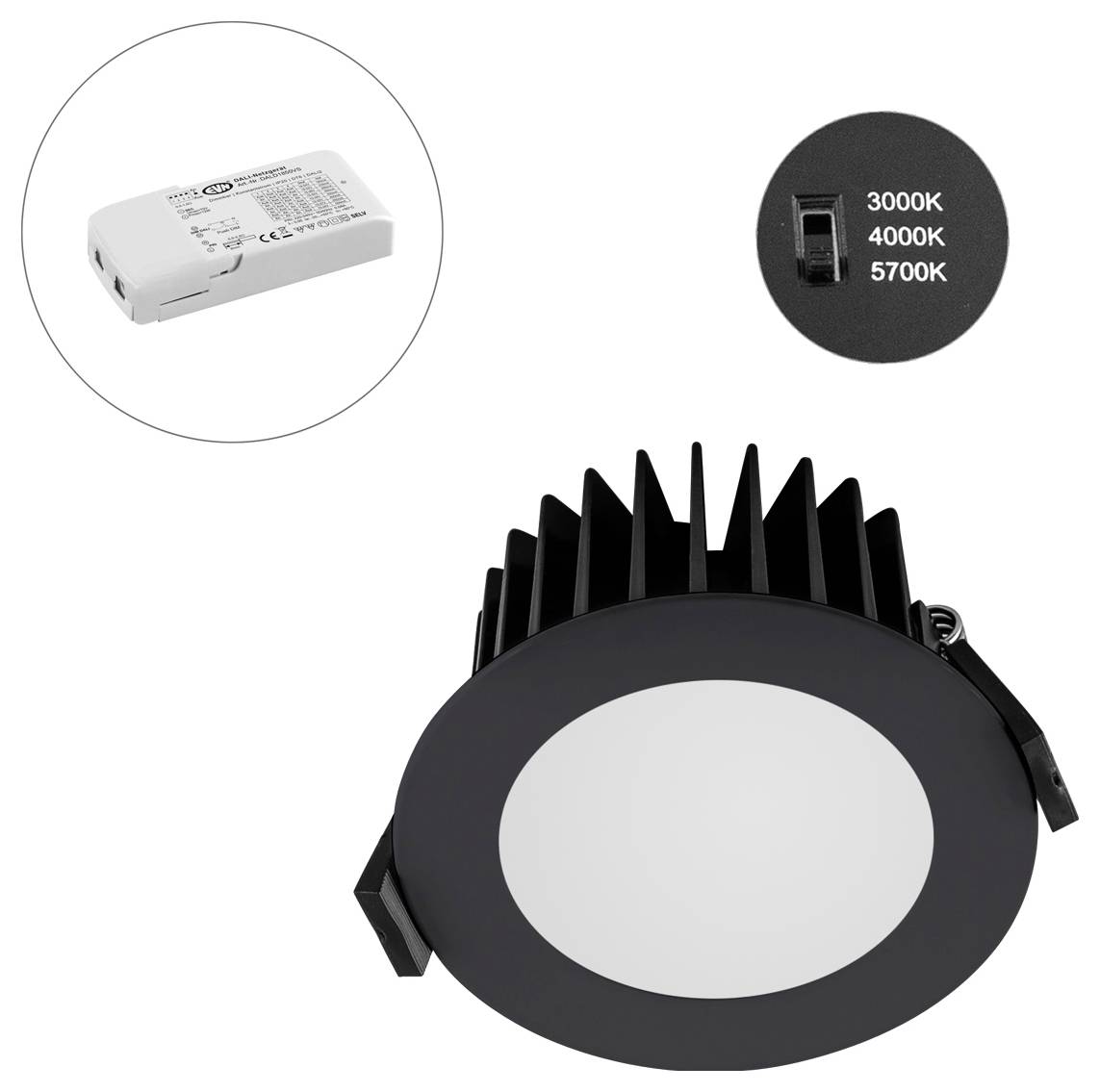 Reflektor sufitowy LED EVN L44D101625 L44D101625-1