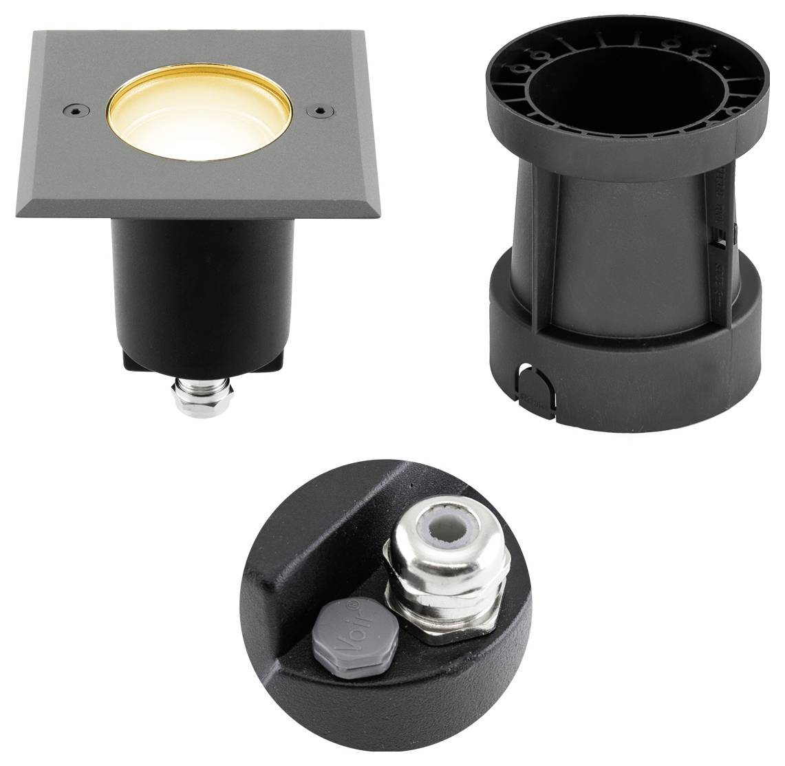 Lampa podłogowa do zabudowy EVN 679435A504 679435A504-1