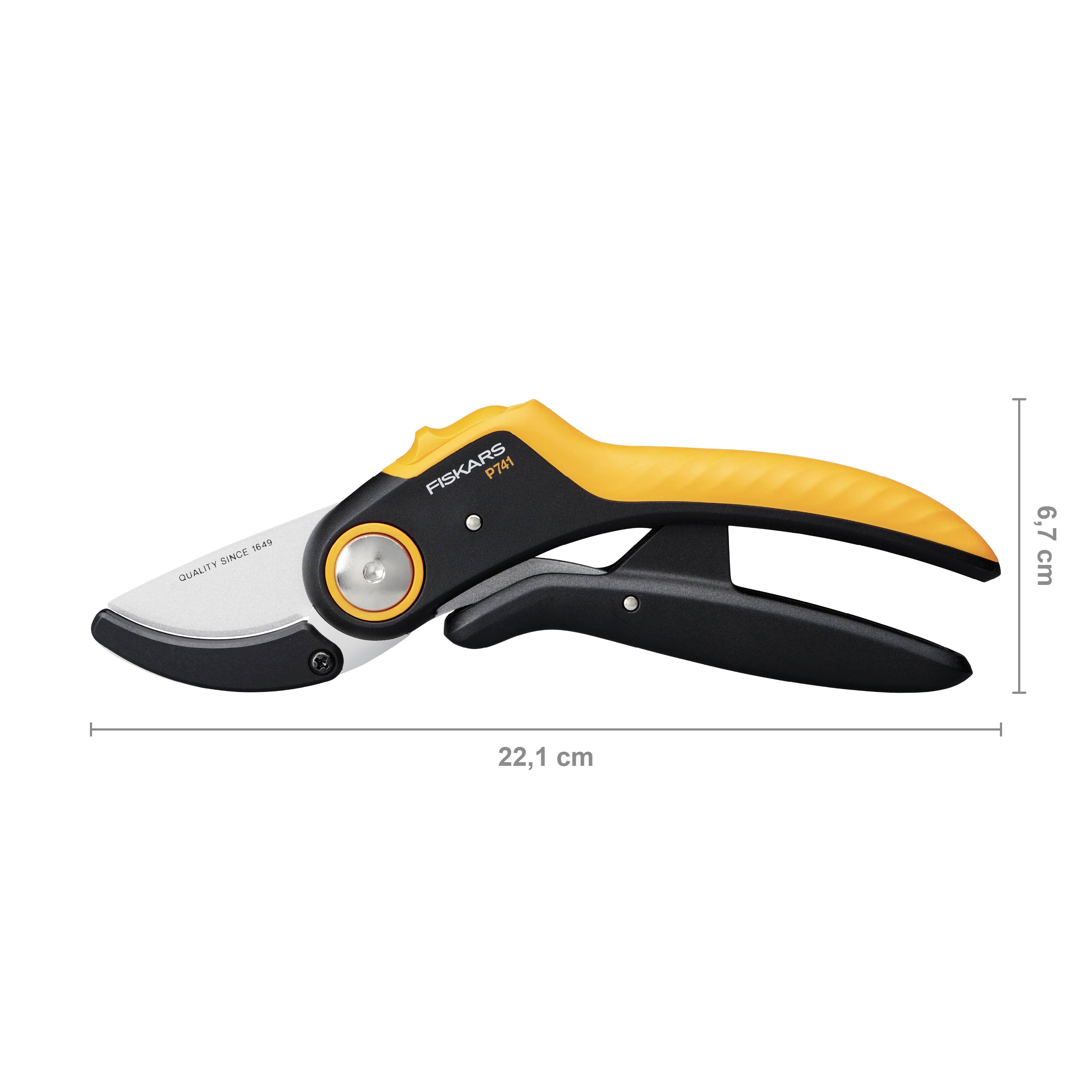Садовий секатор Fiskars 1057171 Plus™ P741 221 мм