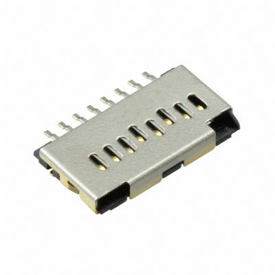 Molex 1051620001 Gniazdo karty pamięci, piny: 8, 500 mA, 1 szt.-0