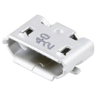 Zbliżenie złącza USB, pokazujące metalowe kontakty i obudowę, służące do podłączania urządzeń do źródła zasilania lub transferu danych.