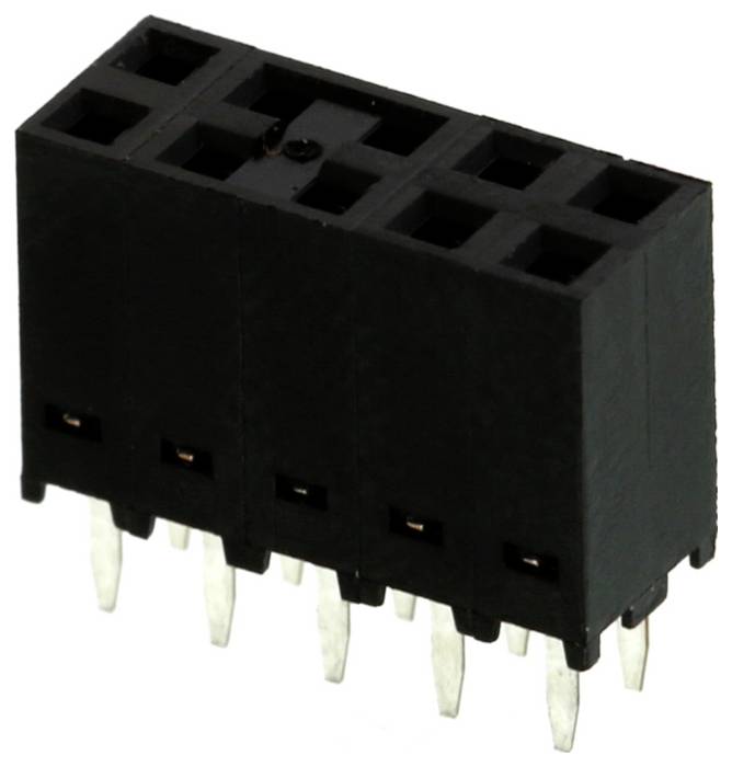 Molex 901512110 Listwa kołkowa, żeńska, do wbudowania, standardowa, piny: 10, 3 A, 1 szt.