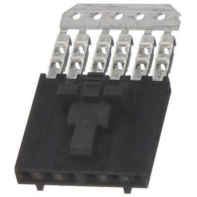 Molex Obudowa złącza pin żeńskiego na kabel SL Ilość pinów 6 Wymiary siatki: 2.54 mm 14567062 1 szt. tuba-0